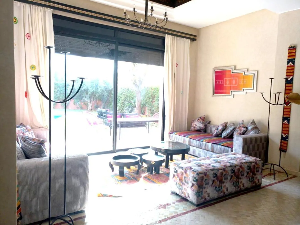 5 Bedrooms Villa With Private Pool Enclosed Garden And Wifi At Marrakech Annakhil Marrakesh