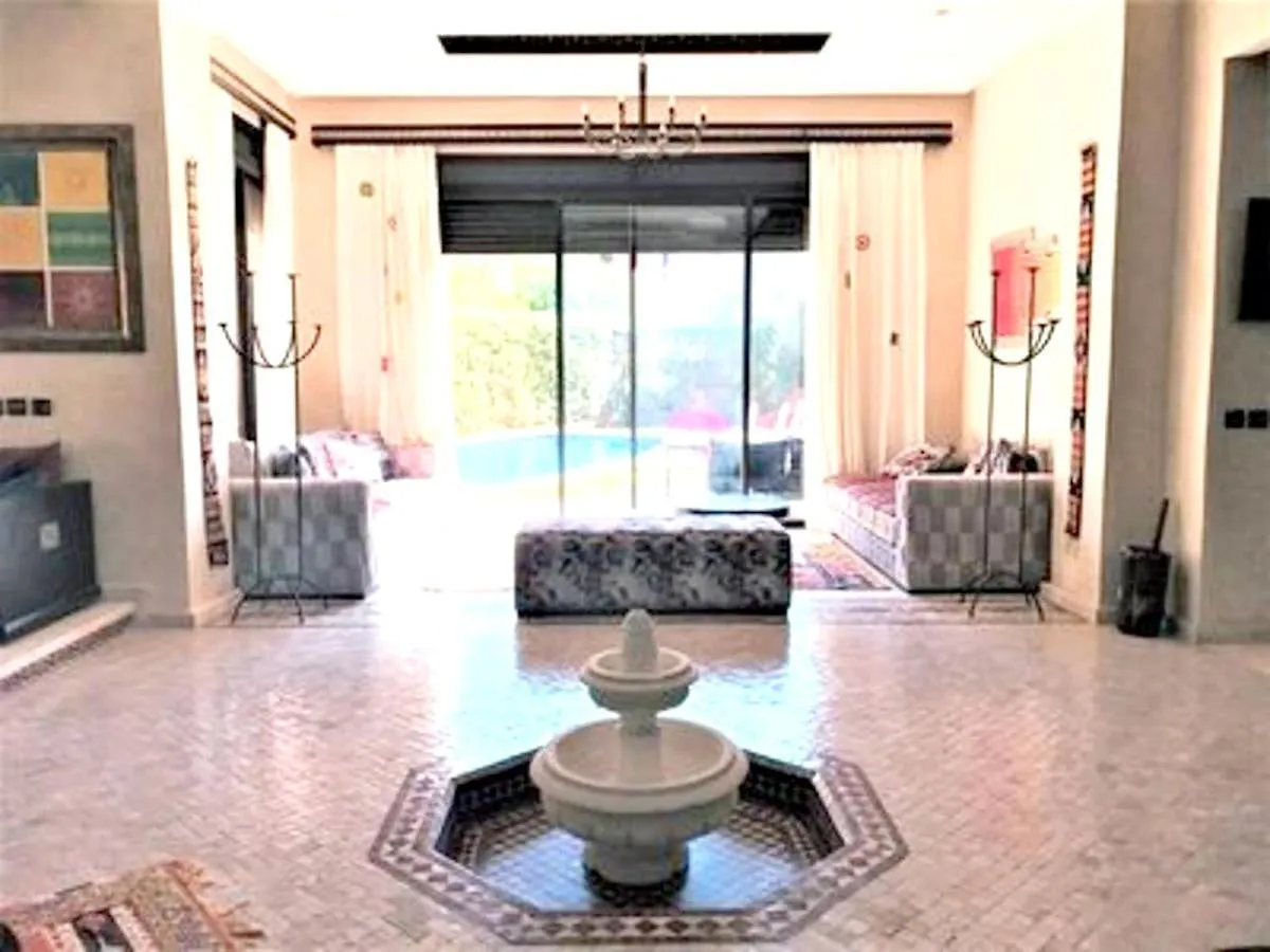 5 Bedrooms Villa With Private Pool Enclosed Garden And Wifi At Marrakech Annakhil Marrakesh