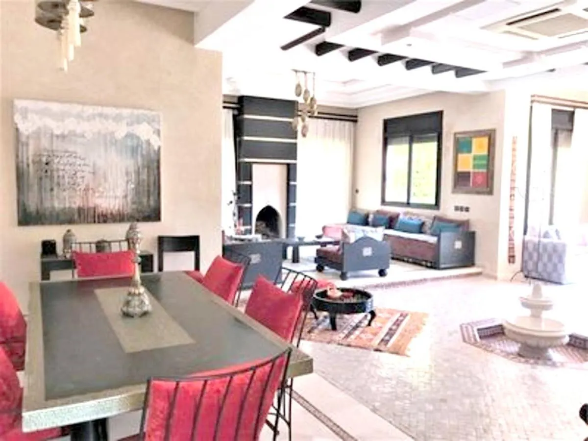 5 Bedrooms Villa With Private Pool Enclosed Garden And Wifi At Marrakech Annakhil Marrakesh Morocco