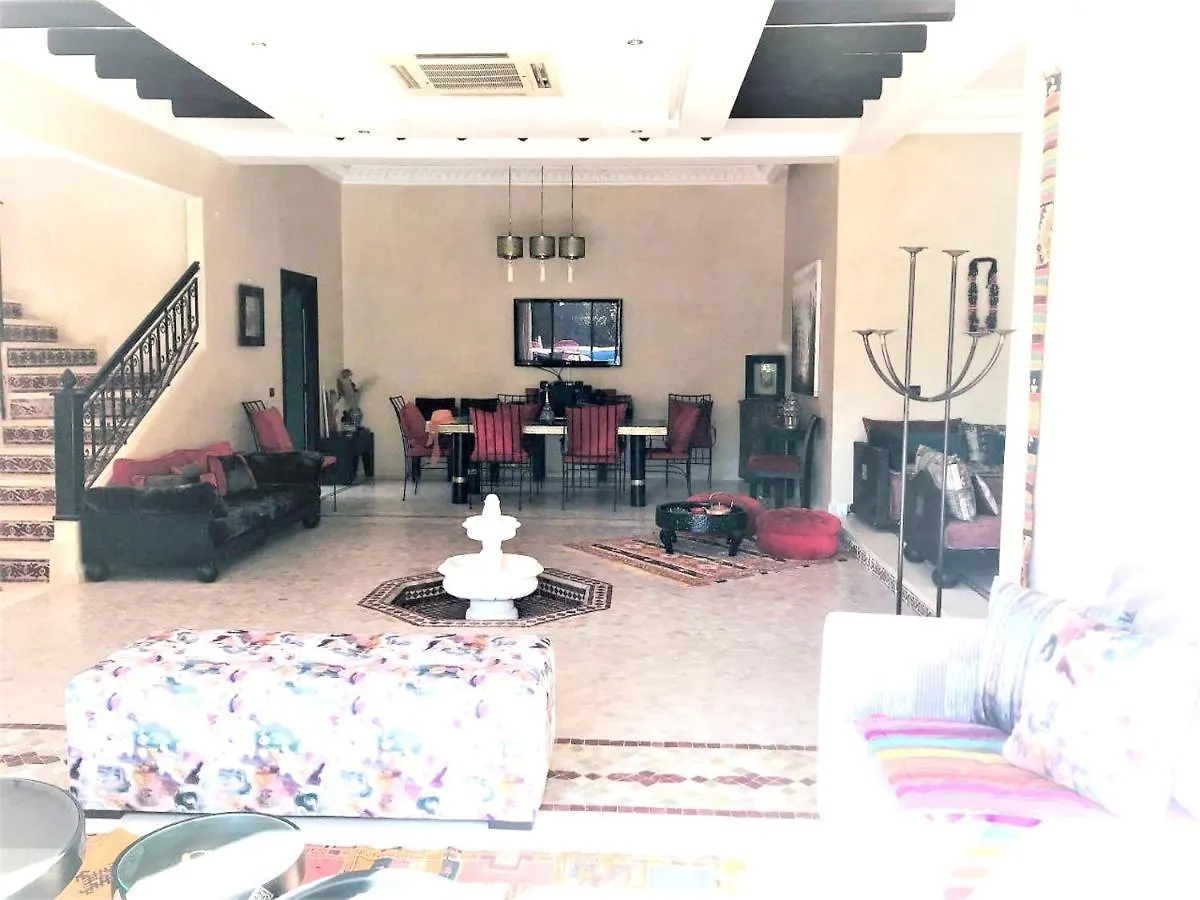 5 Bedrooms Villa With Private Pool Enclosed Garden And Wifi At Marrakech Annakhil Marrakesh 0*,