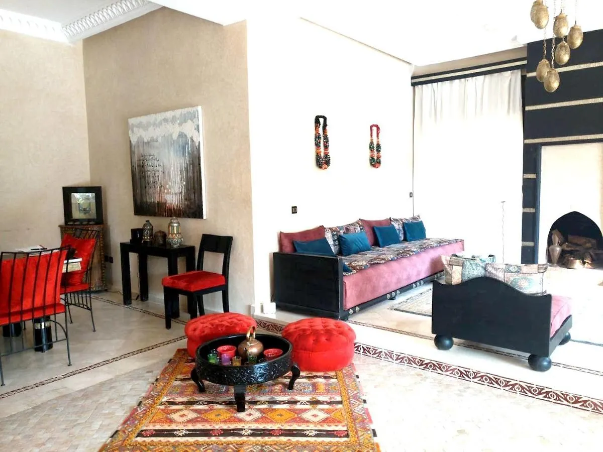 5 Bedrooms Villa With Private Pool Enclosed Garden And Wifi At Marrakech Annakhil Marrakesh