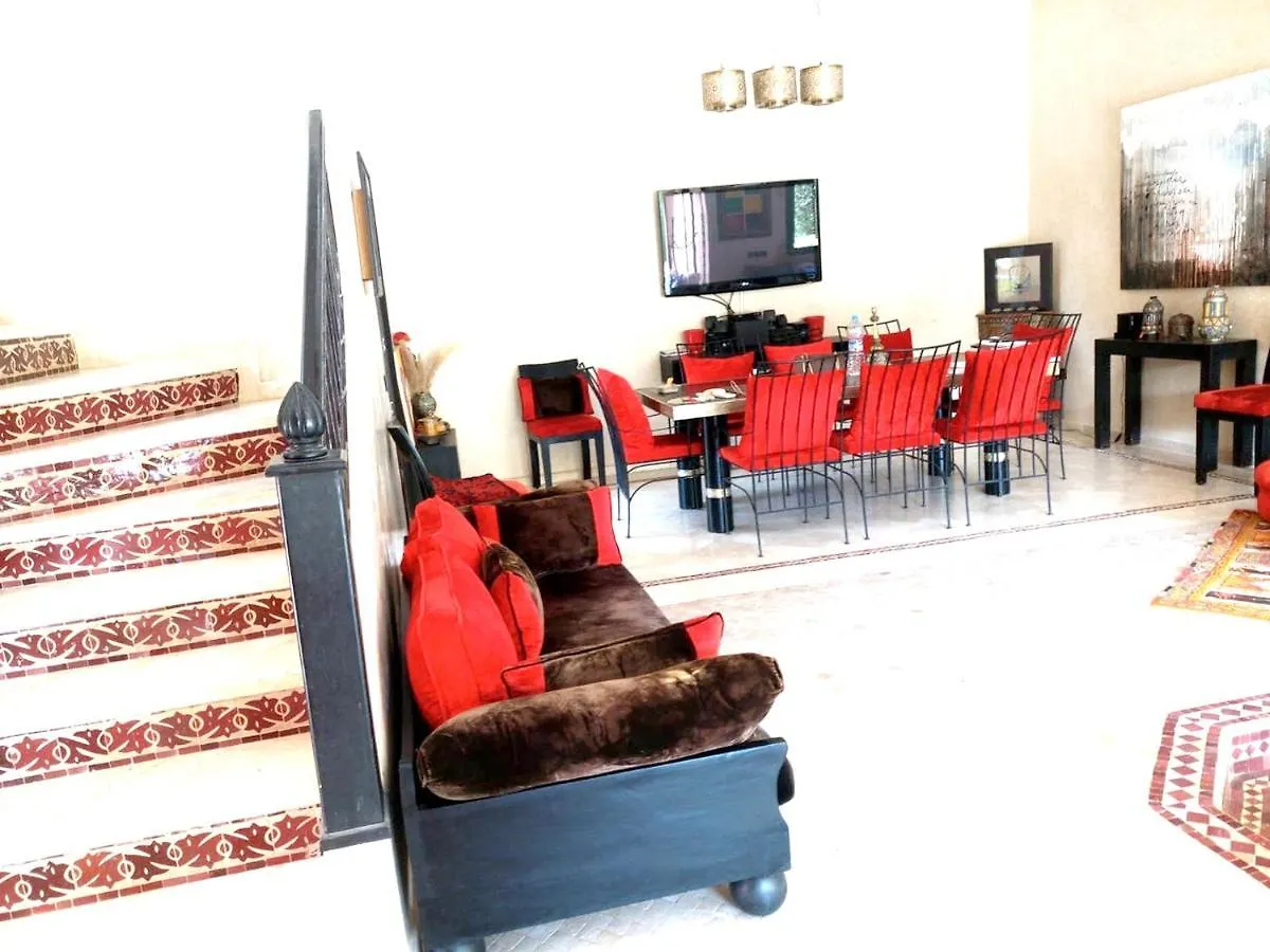 5 Bedrooms Villa With Private Pool Enclosed Garden And Wifi At Marrakech Annakhil Marrakesh Morocco